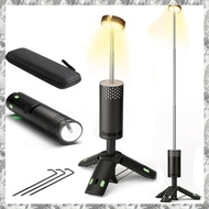 (DKCZ) Outdoor Telescopic Camping Light 10000mAh Portable LED Work Light Magnet Tripod Base Tent Tel