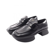 【二手】Prada 1999年復刻版女士真皮樂福鞋 - 全新未使用