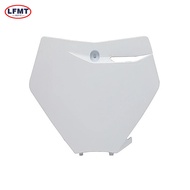 Motorcycle Front Number Plate Plastic Cover Black White Orange For KTM EXC EXCF SX SXF XC XCF XCW XC