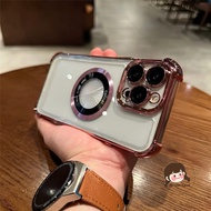 Magnetic Four-corners Phone Case For Vivo Y11 Y7S Y3 Y3S Y05 Y04 Y04S Y03 Y02S Y02 Y02A Y02T T5X T4R
