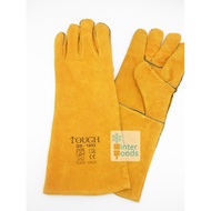 JTTOP" 16INCH THICK LEATHER WELDING GLOVES CE EN388 4232