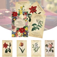 Botanical Inspiration Oracle Cards Family Holiday Party English Tarot Game Cards Board Games Set