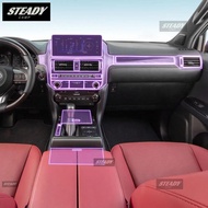 For Lexus GX 600 2022-2023 Car interior Center console transparent TPU Paint protective film Anti sc