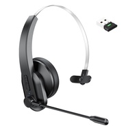 Bluetooth 2.4G Dual-Mode Wireless Headset Telephone Customer Service Truck Driver Headset High Sound