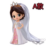 正版 Qposket 婚紗版 長髮公主 樂佩 短髮版 A款 迪士尼公主 Q posket QP