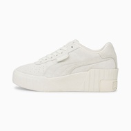 日本 Puma Cali Wedge Tonal 女款 楔型厚底 霧白色 385248-01/ 25 cm