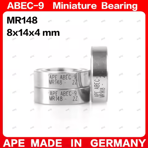 10-50pcs APE ABEC-9 Bearing MR148 MR148ZZ 8x14x4 mm L-1480 MR148-2RS L-1480ZZ Z -2Z 2RS Miniature Pr