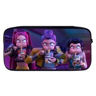 New KPOP Demon Huntrix Kpop Printing Same Peripheral Pencil Bag Elementary School Stationery Bag