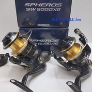 21'Shimano Spheros SW5000XG/SW6000HG/SW8000PG spheros 2021 shimano reel