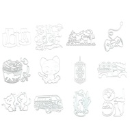 Stat Creative Decorative Cutting Dies Metal Embossing Stencil Scrapbooking Template for Kid Adult Ca