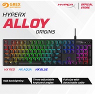 HyperX Alloy Origins - Mechanical Keyboard - HX Red[4P4F6AA] HX Blue[4P5P0AA] HX Aqua[4P5N9AA]