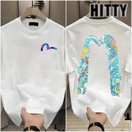 HITTY100%Cotton woman tshirt oversize korean style woman baju wanita baggy shirt Unisex shirt woman 