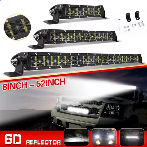 HAOLIDE 22INCH 32INCH Led Light Bar 6000k Flood Spot Combo Led Driving Light for off-road use 4x4 SU