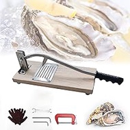 Oyster Shucking Machine, Portable Oyster Shucking Knife, Adjustable Height Shucker Tool, No-Install 