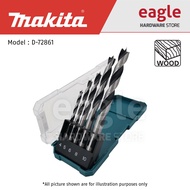 Makita D-72861 4 ~ 10mm Wood Drill Bit Set, 5pcs, Plastic Case