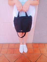 繽紛斜背包耀石黑-聖誕交換禮物