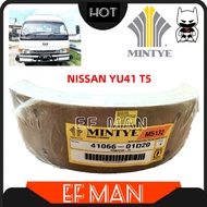 NISSAN UD YU41 T5 FRONT REAR BRAKE LINING MINTYE LORI PARTS 41066 01D20 LORRY CHROME ACCESSORIES BRA