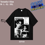 En Initial " HEESEUNG" T-shirt Jake Sunoo Jay Sunghoon Niki Jungwon ENHYPEN Women's Men's T-shirt