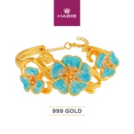 HABIB 999/24K Yellow Gold Bangle 9GB00101224