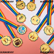 HANIRAY Gold Award, Metal Games Souvenir Award Medals, Fashion Competitions Prizes Encourage Badge S