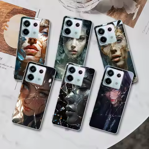 Beauty Crush Girl Case for Xiaomi Redmi 9 12 6 9A 9i 10 6A 9T 9C 10A 10C 12C 7 7A 8 S2 Y2 8A 10X TPU