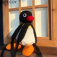 KID'S COY Birthday Gifts Cute Plush Backpack For Kids Stuffed Animal Cartoon Penguin Plush Backpack 