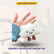 GANTUNGAN Cute Cloud Dolls Keychain Cloud Doll Bag Keychain