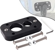 Fit Holley Terminator X Max Firewall Pass Through- Eliminates Gromet in Fire Wall Anodized Black