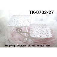 TK-0703-27 Cake Stand cupcake stand decoration dessert table plastic (tk)