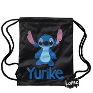 Lilo and Stitch Mesh Bag Lilo & Stitch Backpack Stitch Lopez Drawstringbag/