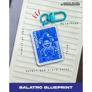BLUEPRINT BALATRA KEYCHJoker Cute Keychain Cute Mini Keychain Keychain Cute for Bag Keychain Cute Mi