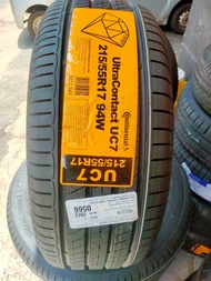 [DELIVERY ] CONTINENTAL UltraContact UC7(2024) 215/55R17 215 55 17 215/55/17 215-55-17 * Price For 1pcs