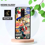 Case Hp Xiaomi Redmi 8 - Gambar Stiker - [KX-14] - Hardcase Redmi 8 -