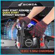◪ ▧ Chainsaw Honda 20/22/24 Inches Original  High-Power Gasoline Chainsaw Portable Mini Steel Power