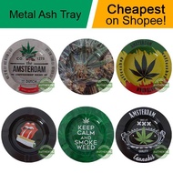 420 Metal Ash Tray (Light / Portable / Round)