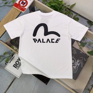 EVISU/God of Fortune 2026 Early Spring New Style Short-Sleeved T-Shirt Men Style Women Couple Style 