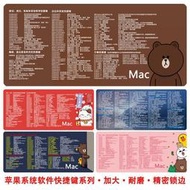 台灣現貨mac蘋果電腦快捷鍵鍵盤滑鼠墊素色PS超大號辦公桌Fcpx office鎖邊加厚  露天市集  全台最大的網路購