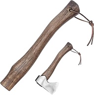 Marsrut 13'' Oak Wood Hatchet Handle Replacement – Fits Most Camp, Broad, and Single Bit Axes – Dura