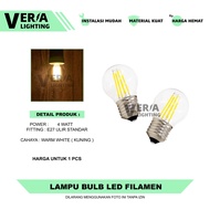 Vintage Edison Filament Bulb E27 2W 4W Energy Saving