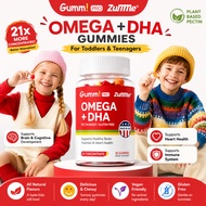 Gumm PRO Omega DHA Gummies 30s Vitamin Anak Susah Fokus Lemah Ingatan Pelajar Cerdas
