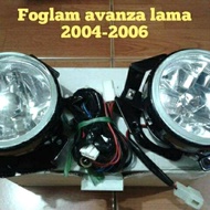2004-2006 avanza foglamp set