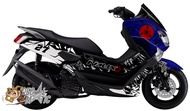 Decal stiker Full body Motor Yamaha Old Nmax 2015-2019  New Nmax 2020 2021 2022 Naruto Sharinghan