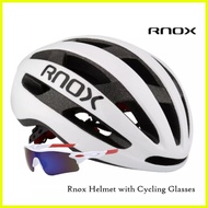 【hot sale】 Rnox Bike Helmet Adjustable MTB Helmet Bicycle Helmet with Bike Sunglasses Bike Shades