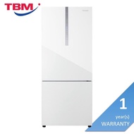 [Klang Valley Delivery Only] Panasonic NR-BX421WGWM Fridge 2 Doors 422L Econavi Inverter BlueAG Prim