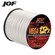 JOF X12 Fishing Line 300M 12 Strands Braided Fishing Line PE Line Durable Lure Fishing Wire PE Line 
