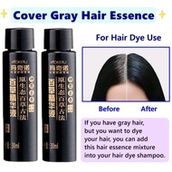 [MOKERU] Hundred Herbal Essence 30ml for stubborn grey white hair and use with hair dye colour shamp