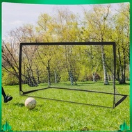 Eigell Soccer Goal Net Football Gate Folding Football Goal Post Net Training Soccer Goal for Games B