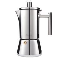 Moka Pot Italian Stainless Steel Coffee Pot Induction Cooker Heating Espresso Making Machine