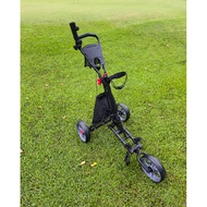 3 Wheels Trolley 3 Wheel Golf Bag Cart Foldable