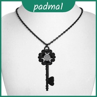 Gothic Moon Hecate Goddess Pendant Necklace With Natural Elements For Fashion Womens